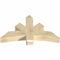 Ekena Millwork Alberta Rough Sawn Timber Gable Bracket, Douglas Fir, 48"W x 28"H x 6"D x 6"F, 14/12 Pitch GBW048X28X0606ALB00RDF - alternate 2